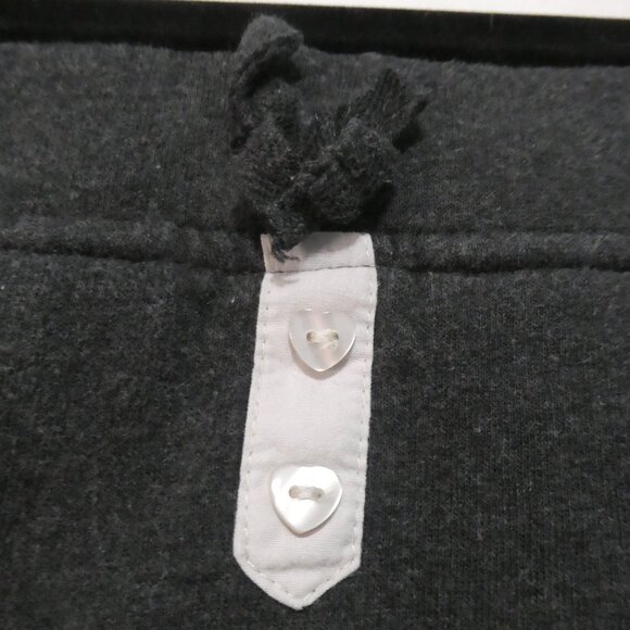 JOE FRESH - Toddler | 1 year | Casual Charcoal Grey Sweat Skorts With Pockets - Picture 4 of 12